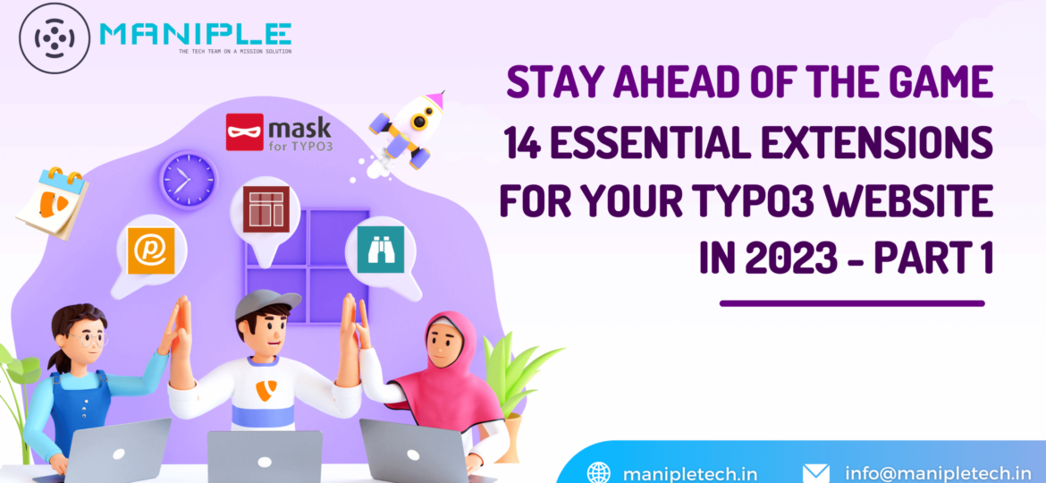 14 Essential TYPO3 extensions in 2023 Part - 1